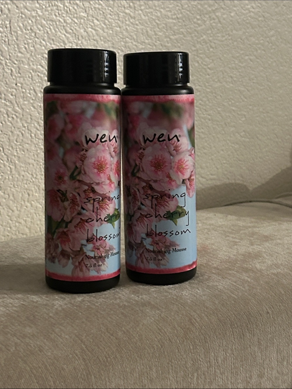 WEN Spring Cherry Blossom Nourishing Mousse - set of 2 - each 7.5 oz